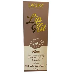 Nude Lip Kit - Matte Liquid Lipstick & Lip Liner